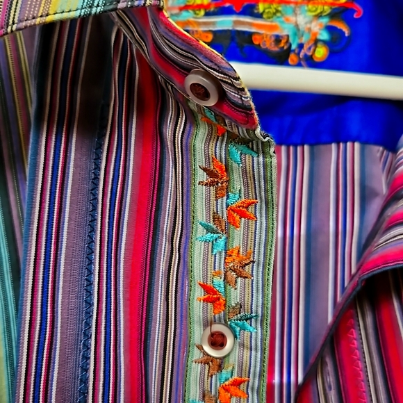 Robert Graham Men's Dress Shirt - Picture 4 of 5